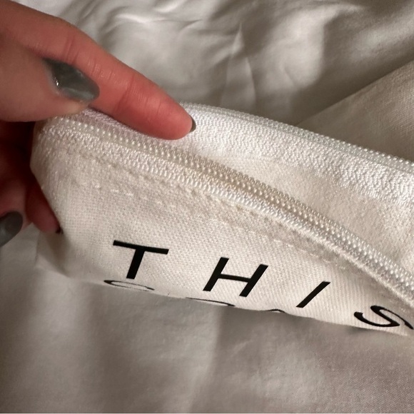 "This Bag Contains My Face" Makeup Bag - Picture 2 of 5